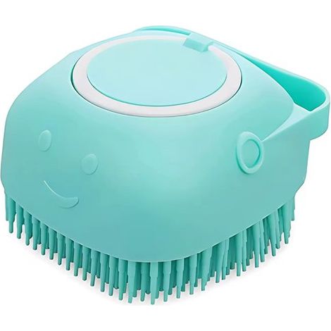 Brosse pour animaux - douche - bain - Chien - Chat - Soin du pelage - éponge - brosse (1/5)
