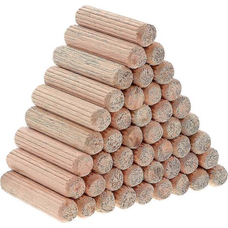1000 tourillons en bois dur (hêtre) de 8 x 40 mm sont parfaits pour les loisirs de fabrication de meubles et les projets de bricolage. (1/5)