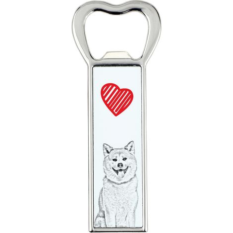 Akita, Akita Inu - un apribottiglie con un cane, un apri-frigo personalizzato, un regalo unico per uomo di Art-Dog (1/5)