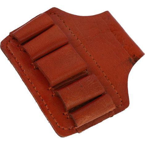 Sacoche à outils MAGICLULU, sacoche banane pour outils d'électricien, cuir marron, poches multiples, 1, pour charpentiers et plombiers (1/5)