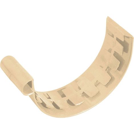 Jonction de gouttière PVC 25 sable (1/4)
