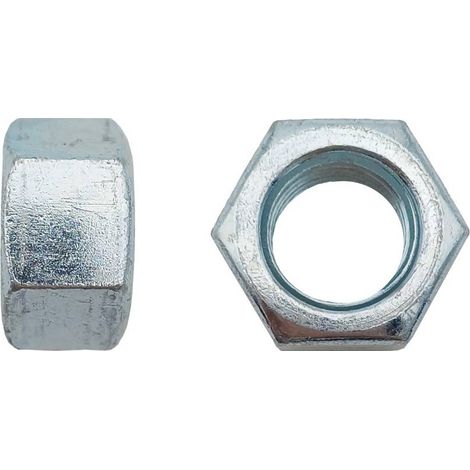 5 Ecrous Hexagonaux HU M33 mm - 4032 - 8 - Zingué blanc - D-Work