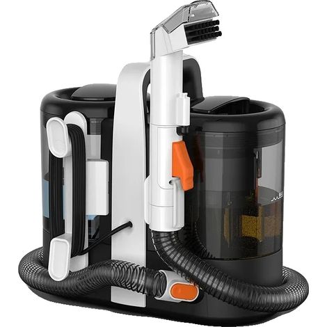 Nettoyeur de tapis portable, design compact, aspiration puissante, 600W-Prise EU (1/2)