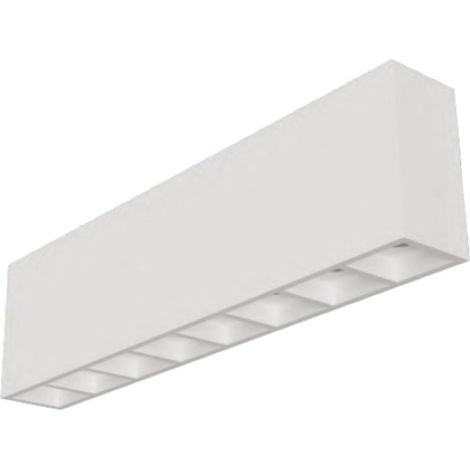Plafoniera gesso lampadari bartalini aenil t8 gu10 led verniciabile moderno