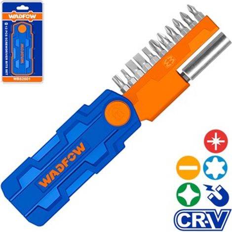 Set di 12 pezzi di punte PH1 25mm WADFOW