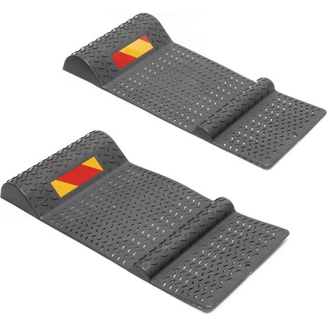 2x Butoir Voiture Tapis Aide Stationnement Auto-adhésif Garage (1/3)