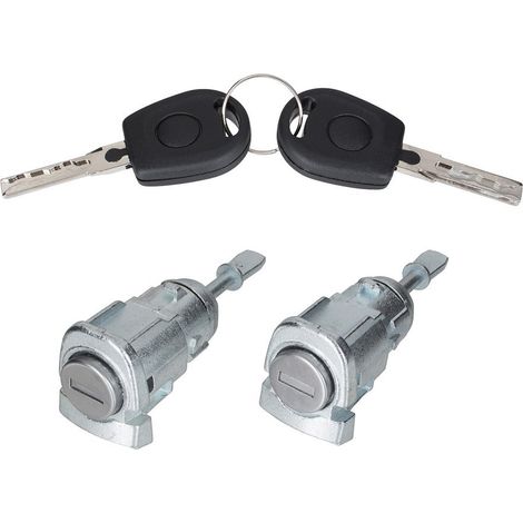 Inserti per serratura porta anteriore sinistra e destra per Skoda Fabia I 99-08, 2 pezzi. KPL (1/2)