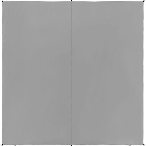 Tenda da Sole Quadrata per Esterno Grigio 300 x 300 cm Lukka (1/5)