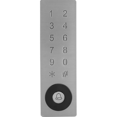 R372 Machine de contrôle d'accès domestique étanche en métal Wiegand par carte à mot de passe IC (1/5)