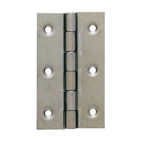 Bisagra rectangular de doble hoja bordelesa B acero decapado 60 x 35 25
