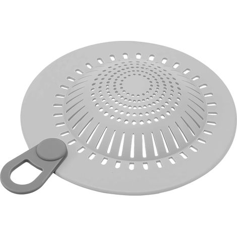 Silicone Drain Hair Catcher, Balcony Strainer, Kitchen Sink Stopper Bathroom Filter, Waterproof Protector, Hotel Essentials for Cleanliness and Hygiene, 5.83x1.1 inches (1/5)
