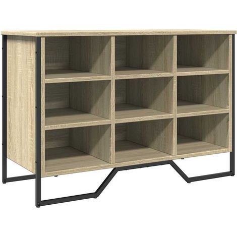 Maison Exclusive - Scarpiera Rovere Sonoma 90x38x61,5 cm in Truciolato