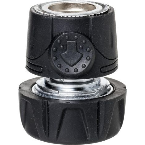 Metall-Schnellverbinder, Edelstahl, 3/4"-Schläuche, Gartenbewässerung (1/3)