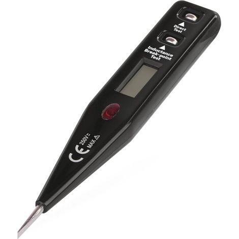 Stylo testeur d'affichage numérique multifonctionnel, aucune pile requise, adapté à la réparation d'appareils électriques et à la détection de points d'arrêt à domicile, stylo de test intelligent (1/5)