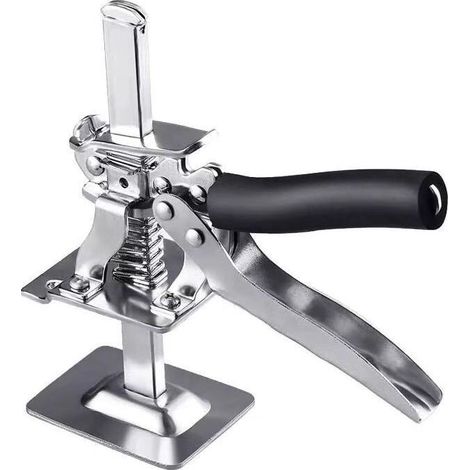 Ensemble monobloc d'outils de réglage de la hauteur des carreaux, dispositif de levage et de positionnement manuel, (1/5)