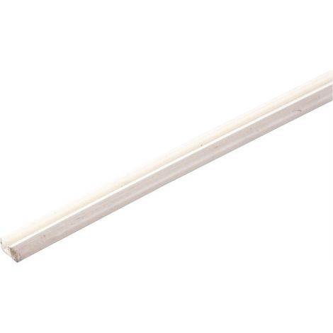 Profil d'encadrement de porte en PVC – Joint PVC souple type PTS – Longueur 3m – Finition blanche – Pour réduction de passage d'air – Ellen (1/2)