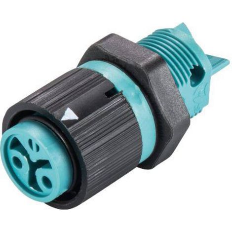 Cosse cylindrique mâle Wieland Electric 46.031.5051.6 embase femelle Nombre total de pôles: 2 Série (connecteur rond): RST® MINI 1 pc(s) S302611 (1/2)
