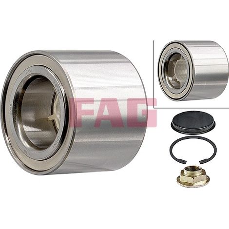 Kit de roulements de roue FAG 713 6450 50 NISSAN 4321000Q0A 4321000Q1B 4419184