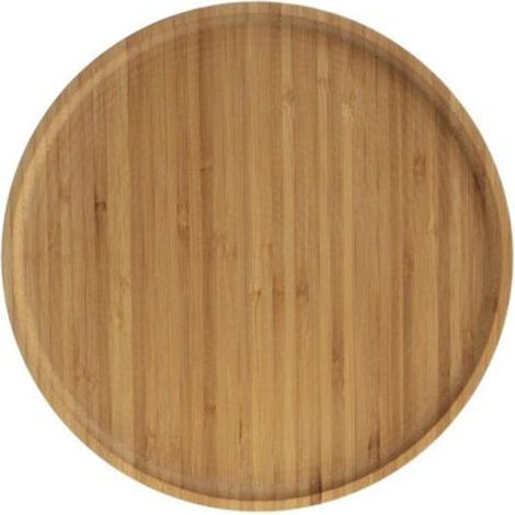 Lot de 6 Assiettes "Bambou" 26cm Naturel (1/3)