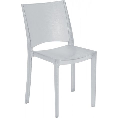 STOCK 18 SEDIE NILO IN POLICARBONATO - GRANDSOLEIL Colore: Trasparente (1/4)