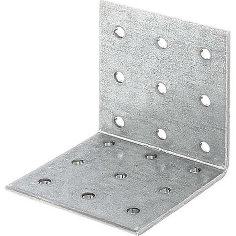 GAH Alberts Lochplattenwinkel ohne Aussteifung 60 x 60 x 60mm mit CE- Ja Stahl sendverz.