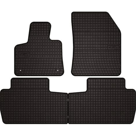 Gummifußmatten für: Peugeot 5008 II Crossover (ab 2017) – schwarz, passgenau
