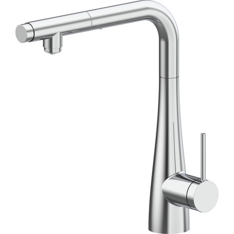 Mobile da cucina unico poignee  Modello scoperto  Nucleo cromato  Finitura cromata  [IMEX®] (1/2)