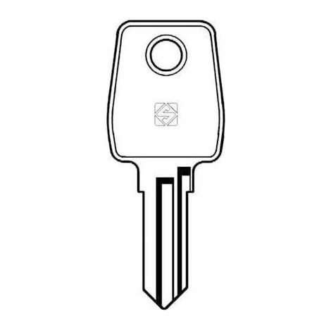 10 x SILCA LF22R CHIAVE PROFILO ACCIAIO