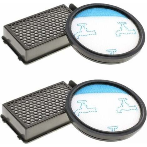 Kit de filtros de aspiradora de 2 piezas para aspiradora Rowenta Compact Power Cyclone como RO3731EA, RO3724EA, RO3753EA, RO3786EA, RO3798EA, RO3718EA, RP3721EA, filtro como ZR005901 WHWY (1/4)