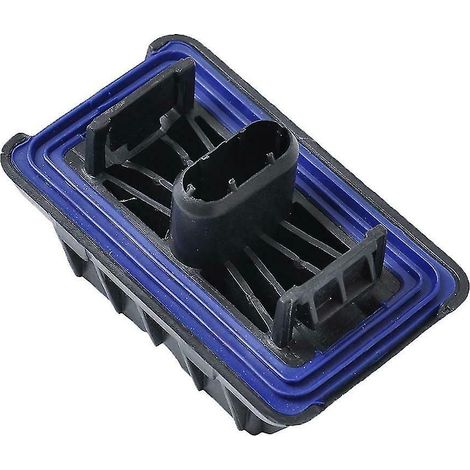 Adaptateur en caoutchouc noir pour cric de voiture, compatible avec les chandelles. (Noir + Bleu) (1 pièce) (1/5)