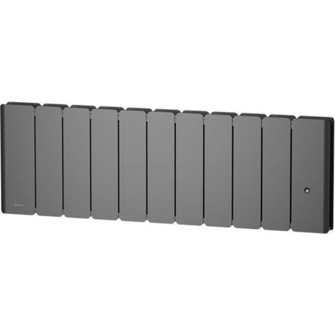 Radiateur Fonte NOIROT BELADOO Nativ Plinthe 1000W Anthracite connecté INTUIS M153423 (1/8)
