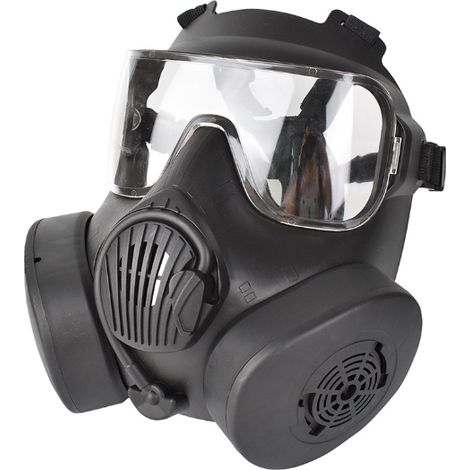 Forehill – Masque de protection intégral M50 – Protection CBRN – Double filtre avec cartouches – Écran facial large pour vision optimale (1/5)
