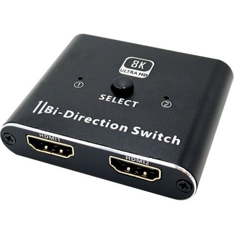 Commutateur HDMI 2 en 1 et Séparateur 1 en 2, 8K 60Hz, 4K 120Hz, 48Gbps (1/5)