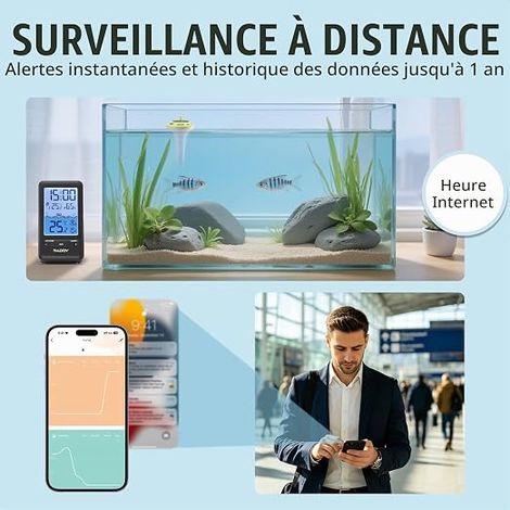 PT-5 WiFi Pool Thermometer, Wireless Floating Sensor (1/4)