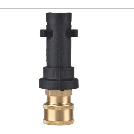 1 pièce Raccord pistolet haute pression, laiton renforcé nylon, raccord universel nettoyeur haute pression pour voiture jardin maison