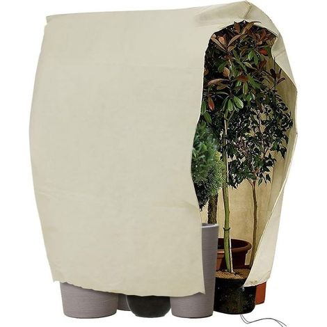 Housse hivernage pour Plantes,Housse hivernage pour Plantes,Housse d'hivernage Non tissée Protection Contre Le Gel des Plantes en Palmier et Olivier (240x200cm) (1/3)