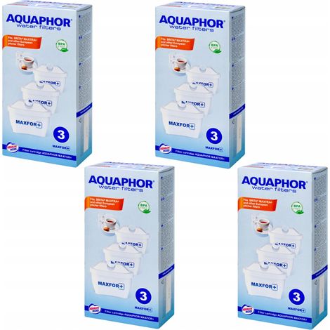 Cartucce filtranti Aquaphor Maxfor+, confezione da 12 pezzi. (1/5)