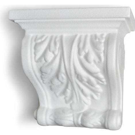 Decosa Konsole, weiß, 195 x 200 x 100 mm - 4 Stück