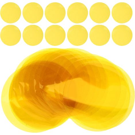 30 feuilles de filtre auto-adhésives pour lumière chaude, compatibles avec les spots LED et les diffuseurs pour animaux de compagnie. Ces feuilles à changement de couleur créent un éclairage chaud et