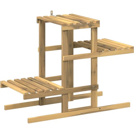 Soporte de plantas Blanco 82 x 36 x 60 cm vidaXL (1/5)