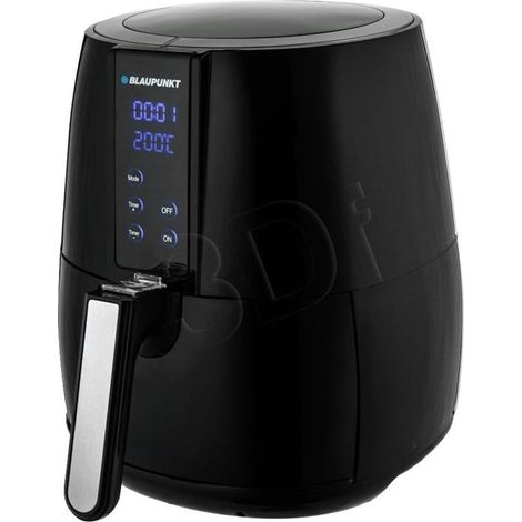 Blaupunkt AFD501 Friggitrice, 1500 W, 4 litri, 20 Decibel, Polimero senza BPA, Nero (1/2)