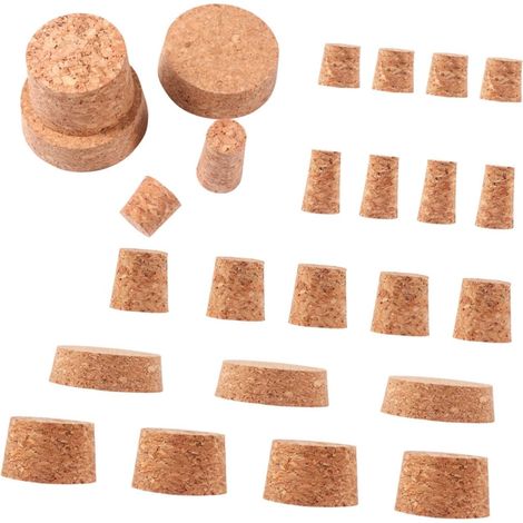 30 bouchons liège, pour fermeture hermétique des bouteilles (1/5)