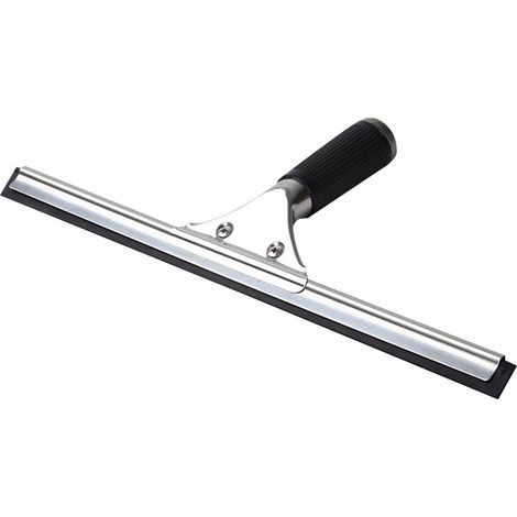 40cm，Professional Window Squeegee, Window Cleaner with Flexible Rubber Lip and Premium Plastic Handle