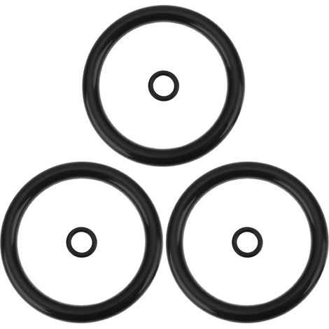 Lot de 3 Joints Toriques EPDM pour Boîtier de Filtre à Eau DN25 Compatibles avec Le Kit de Joints pour FS FSD 1 Pouce 100001 (1/5)