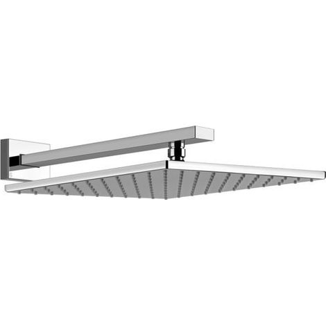 Gessi Rettangolo douche de tête anticalcaire 300x300 mm avec