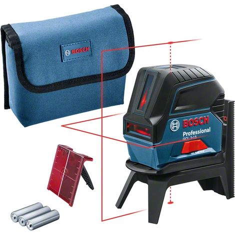 Livella laser Bosch GCL2-15 linee laser e punti laser combinati 15 m