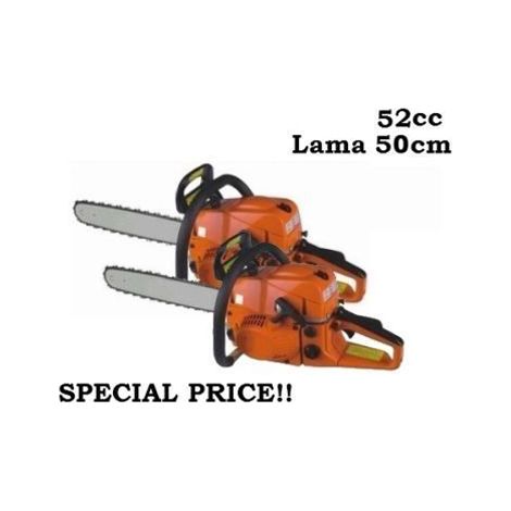 Doppia/2 pezzi Motosega per potatura 52cc lama 50cm (1/2)