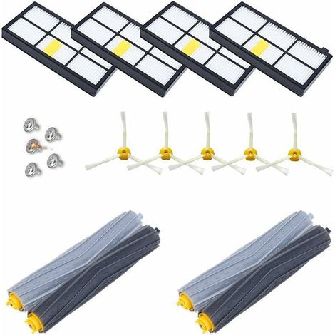 Kit Pièces accessoires pour iRobot Roomba serie 800 850 851 860 865 866 870 871 876 880 885 886 890 891 896 900 960 966 980 ect
