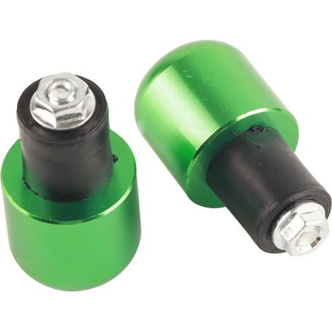 Set mit 2 universellen Ausgleichsstopfen für 18–22 mm runde Motorradlenker, grüne Lenkerendgewichte, Ersatzzubehör (1/5)