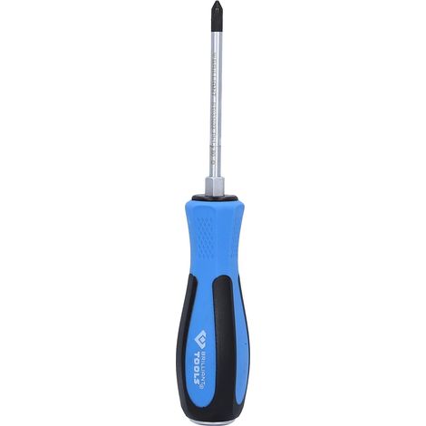 BRILLIANT TOOLS  Destornillador de  impacto Phillips  PH1 x  80 mm  - BT031023 (1/4)